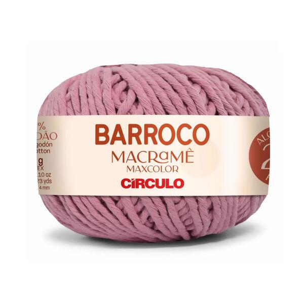 fio barroco macrame maxcolor quartzo